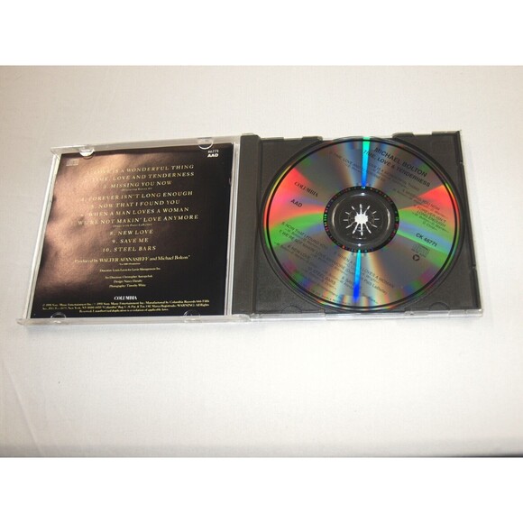 MIchael Bolton Time Love & Tenderness CD Columbia Music - Picture 2 of 3